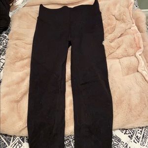 Mesh detailed fabletics leggings